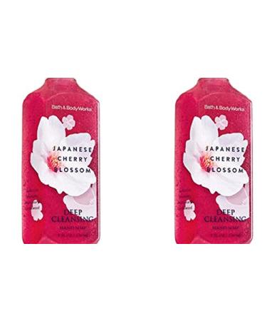 Bath & Body Works Japanese Cherry Blossom Deep Cleansing Hand Soap - 2 Pack - Buy Online on SooperMarket.com