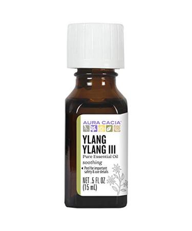 Aura Cacia 100% Pure Essential Oil Ylang Ylang Extra .5 fl oz (15 ml)