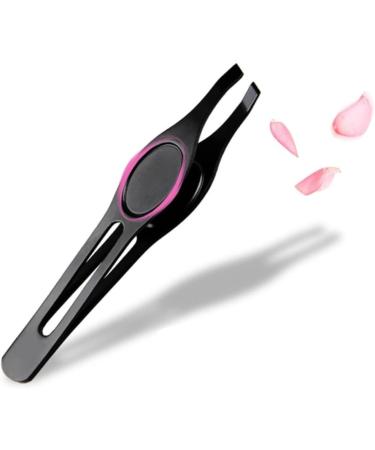 Didiseaon 1 Make up Kit Eyebrow Tweezers for Women Nasal Spray Pointed Tweezers Facial Hair Removal Tool Metal Eyebrow Tweezer Splinter Tweezers Miss Banana Clip Eyebrow Trimming 9x1cm Black - Buy Online on SooperMarket.com