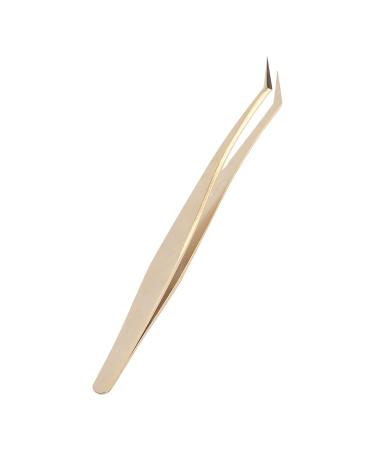 Professional Eyelash Extension Tweezers - Long Slanted Multifunctional Nail Art Tools for Precision Application - Buy Online on SooperMarket.com
