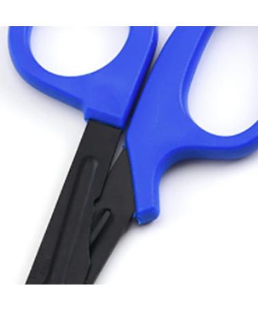 Versatile Medical Scissors - Stainless Steel & PP Plastic for Emergencies | Durable Blue Outdoor Camping Tool - Buy Online on SooperMarket.com