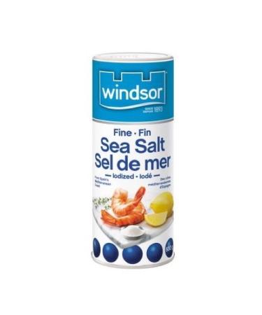 Windsor Fine Sea Salt - Iodized 500g / Sel de mer fin ido Windsor 500g
