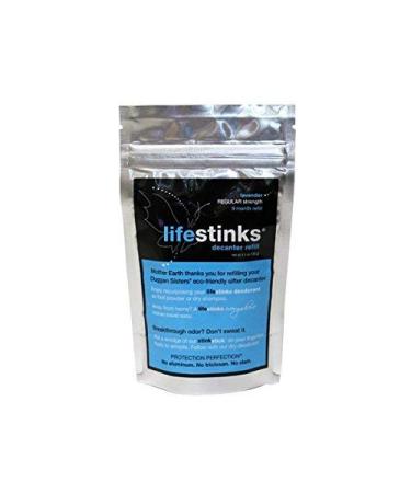 Duggan Sisters Lifestinks regular strength lavender deodorant refill 4.5 ounce