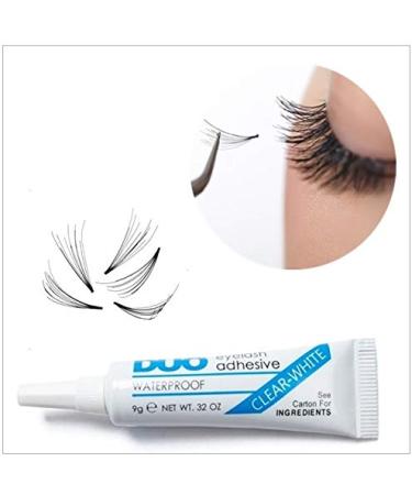 Buy Water-Resistant Duo Eyelash Glue - Skin Adhesive for Band Eyelashes & Artificial Eyebrows | Odorless Vegan with 10 Microbes - International Shipping - Buy Online on SooperMarket.com