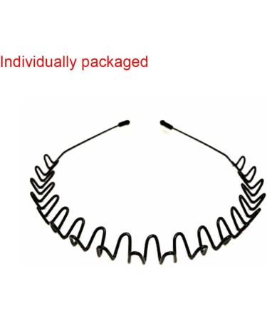 kawehiop Headbands for Men Black Unisex Salon Supplies Beauty Tools Gifts Back Styling Fashion Yoga Home Use Parties Weddings Type 6 - Buy Online on SooperMarket.com