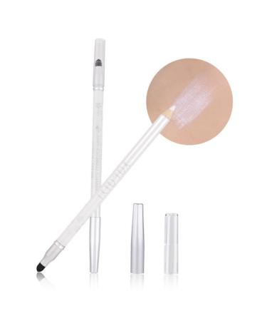 NOLITOY Lying Silkworm Pen Eye Shadow Pencil Double Head Makeup medium White