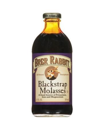 Brer Rabbit Unsulphured Molasses, Blackstrap, 12 Ounce
