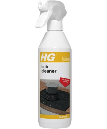 HG Oven Grill & Barbecue Cleaner Spray Removes Baked On Food & Burnt-in Grease Fast 500 ml (Pack of 1) + HG Hob Cleaner for Everyday Use Freshly Scented - 500ml Spray - Buy Online on SooperMarket.com