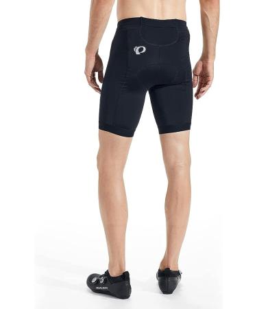 PEARL iZUMi Men's SELECT Pursuit Tri Cycling Shorts - Black, Large, 8.5 - Breathable Compression & Reflective Fabric - Buy Online on SooperMarket.com