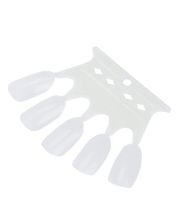 Plastic Nail Art Accessories - 2 Kinds Nail Color Card for Professional Nail Salon | Practice Skills in Natural Colors - Buy Online on SooperMarket.com