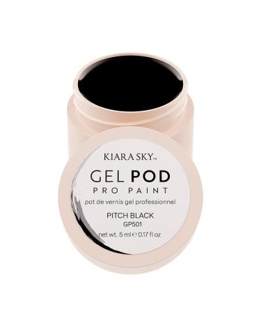 KIARA SKY Professional Nails Gel Art Pod 0.17 fl oz Pitch Black