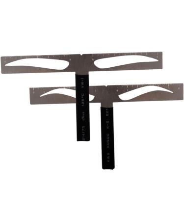 Beavorty eyebrow drawing tool eyebrow stencil kit brow stencils eyebrow ruler Artifact balance - Buy Online on SooperMarket.com
