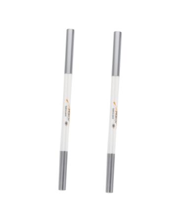 Mikinona 2pcs Abs (shell) Waterproof Eyebrow Pen Eyebrow Brush Makeup Tool Makeup Pencils