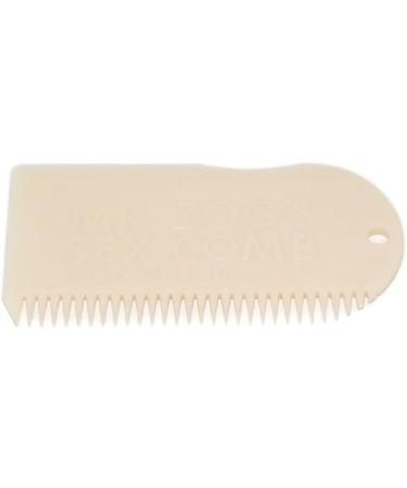 Sex Wax Surf Wax Comb - White | Mr. Zogs | Surfboard Accessory - Buy Online on SooperMarket.com