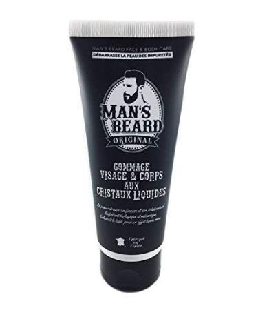 Mans Beard Peeling Scrub 100ml - Face & Body Exfoliator | French Skin Care for Clean Impurity-Free Skin - Buy Online on SooperMarket.com