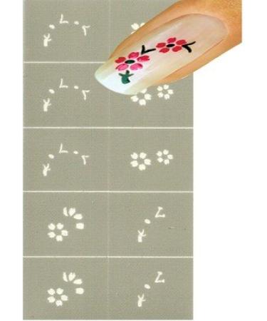 Magic Items Nail Art Nail Polish Stencil Nail Art #NDC1001