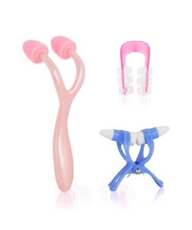 kawehiop 3 Pieces/set Nose Lifting Slimming Bridge Straightening Clip Shaping Tools Straightener Household Beauty Instrument B Type
