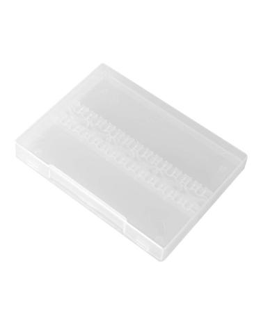 ANGGREK 14 Holes Professional Nail Art Polishing Grinding Drill Bit Holder Display Storage Box(Transparent) - Buy Online on SooperMarket.com