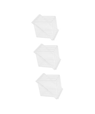 Generic 3pcs Vegetables Watermelon Growing Mold Fruit Shaping Molds Tool Pumpkin Square Forming Machine 15x15cmx3pcs Transparentx3pcs