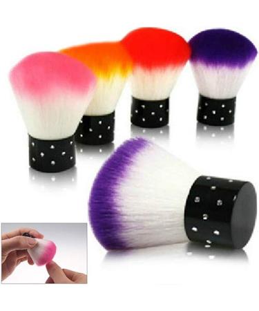 Color Dust Cleaning Nail Soft Brush Tool - Effective Nail Polish & Dust Cleaner for Makeup & Nail Care - Buy Online on SooperMarket.com
