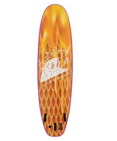 Wavejoy Surfboard 6'6 Sweet Honey