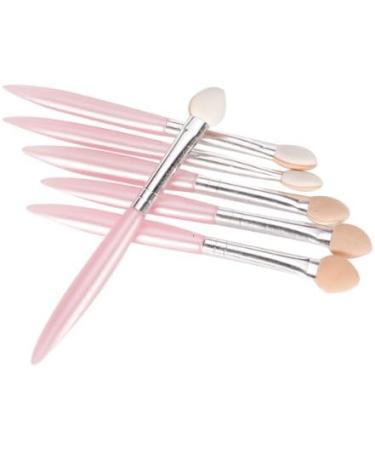 6Pcs One-ended Soft Foam Head Stick Applicator Sponge Eyeshadow Brushes Pro - Buy Online on SooperMarket.com