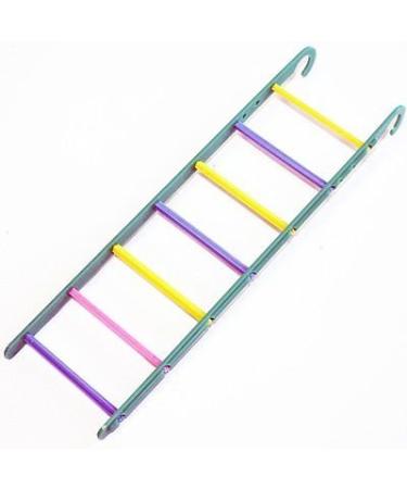 Happypet 7 Rung Colourful Small Caged Bird Ladder Budgie Cockatiels Love Birds Finches