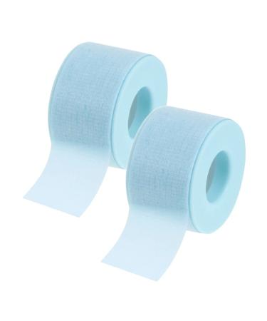 FRCOLOR Silicone Gel Band Tape - 8 Rolls Adhesive Eyelash Extension Tape Non-Woven Fabric Sky Blue - Perfect for Lash Supplies & Eyelash Applications - Buy Online on SooperMarket.com