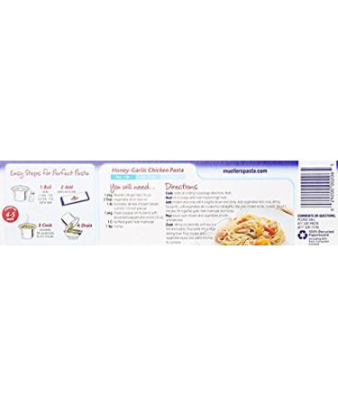 Mueller's Angel Hair Pasta 16 oz - Pack of 3 | Premium Italian Pasta Bundle - Buy Online on SooperMarket.com