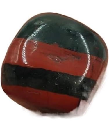 Crystal Rough Natural Crystal Rough 1pc Natural Bloodstone Square Tumbled Stones Polished Crystal Gemstones s Home Decoration (Color : Dragon Bloodstone Size : 1pc 15-20mm) - Buy Online on SooperMarket.com