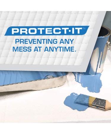 Danco 10957P Protect-It Non-Slip Drop Cloth 10 Pk | Arts & Crafts Splat Mat, Table Top Mat, Oil Absorbent Pad, Baby Changing Pad - Buy Online on SooperMarket.com