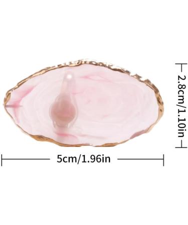 Nail Art Finger Ring Palette Polish Holder Color Mixing Plates Manicure Tools nail polish holder ring Pink - Buy Online on SooperMarket.com