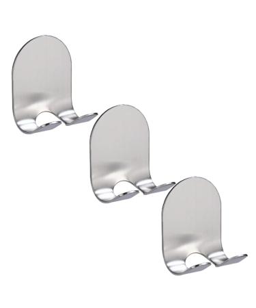 Cabilock 6 pcs razor holder hook made of metal razor razor razor razor wall stand razor holder tool bathtop hook stainless steel 304 man key clothes bar