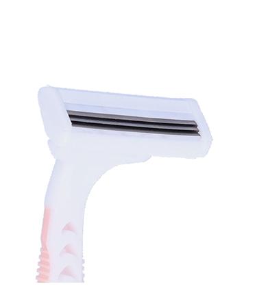 4-Part Women's Razor & Bikini Trimmer - Portable T-Type Beauty Tool for Body Hair Removal - Buy Online on SooperMarket.com