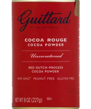 GUITTARD COCOA POWDER-UNSWEETENED 8 OZ 8 OZ 8 Ounce (Pack of 1)