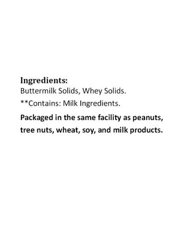 Premium Buttermilk Powder 2 lbs - Made in USA | High-Quality Dairy Product - Buy Online on SooperMarket.com