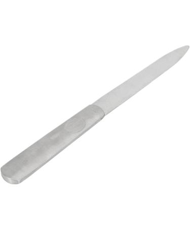 Metal Nail File Efficient 5 Piece Stainless Steel Nail File Ergonomic Design for Travel for Salon - Buy Online on SooperMarket.com