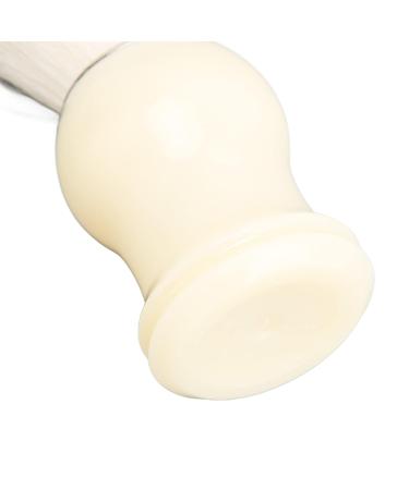Portable White Razor Brush | Curved Handle Hairdresser Dust Brush for Easy Styling - Buy Online on SooperMarket.com
