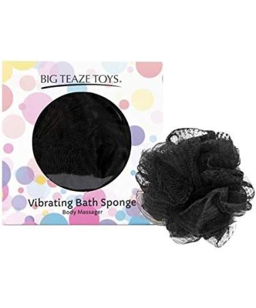 Big Teaze Toys Yellow Vibrating Bath Sponge - Fun & Unique Bath Time Experience | Shop Now! - Buy Online on SooperMarket.com
