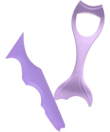 MAGICLULU 6 Pcs Silicone Eyeliner Make up Aid Make up Stencils Makeup Eyeliner Purple Cosmetic - Buy Online on SooperMarket.com