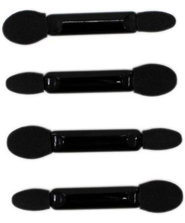 Baluue 150 Pcs Women Eyeshadow Brush Eye Shadow Applicator Double-end Eyeshadow Brushes Face Sponge Black - Buy Online on SooperMarket.com