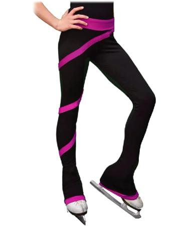 ChloeNoel P06 Spiral Figure Skating Pants (Adult) Purple Size 8-10 - Buy Online on SooperMarket.com