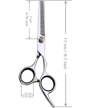 Professional Stainless Steel Dog & Cat Grooming Scissors | Eye Cutting Tools | 17x6.6cm Fello Care - Buy Online on SooperMarket.com