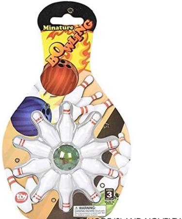 Rhode Island Novelty Mini Bowling Games - Pack of 12 - Buy Online on SooperMarket.com