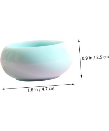 minkissy 4 Sets Nail Art Brush Cup Nail Soak off Bowl Chinese Bask Plastic Sponge Manicure - Buy Online on SooperMarket.com