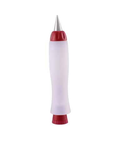 3pcs Silicone Baking Tool Icing Pen Cookie Baking Tools Food Decor Frosting Pen Baking Icing Tips Chocolate Decoding Pen Cake Decor Pen Cake Pen Cream Silica Gel Tasty Pastry Bags Assorted Colorx3pcs 20X4cmx3pcs