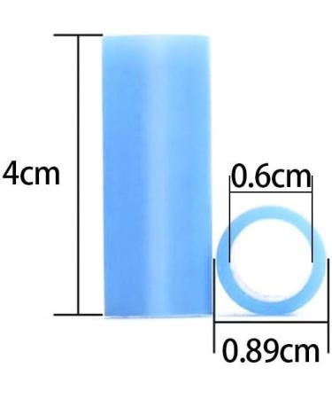 U-K Silicon Tips Cover for Stainless Steel Straws 6 mm 8Pcs Multi- Colors Soft Food Grade Silicone Straws Nozzles Reusable Cover for 1/ 4'' Wide Straws Practical & Popular - Buy Online on SooperMarket.com