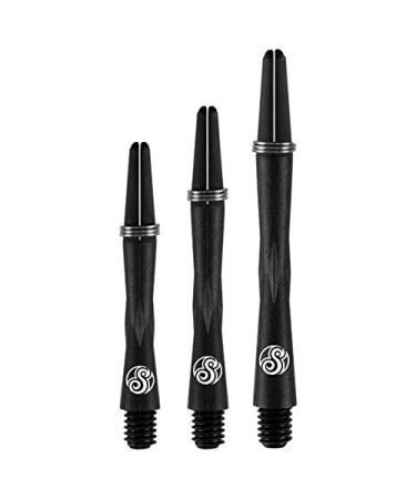 Shot! Darts Tao Carbon Dart Shaft Stem and Ring System 35 Millimeters