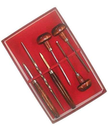 E C Lyons Intaglio Set B - 6 Etching Tools for Burnishing, Scribing, Scraping & Tinting - Buy Online on SooperMarket.com