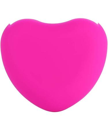 Silicone gloves brush accessories heart shape silicone makeup brush detergent brush for cosmetic washing(Rose) - Buy Online on SooperMarket.com